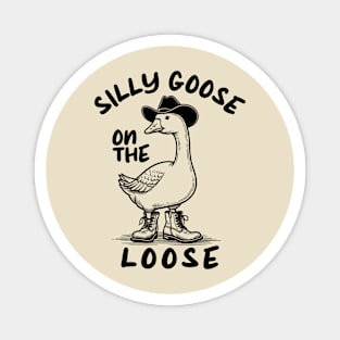 Silly-Goose Magnet